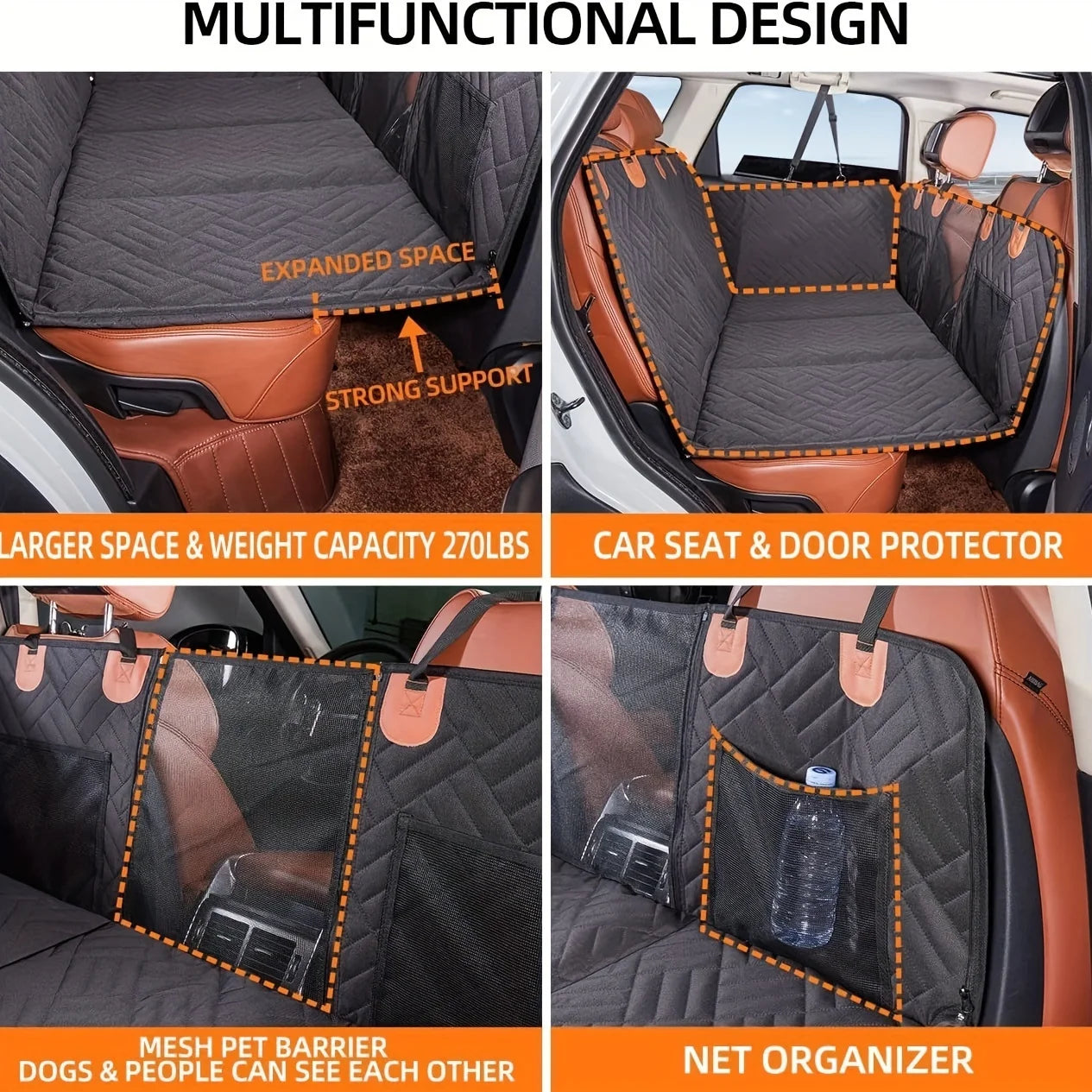 Dog Seat Cover Car Seat Cover For Pets,Waterproof Pet Seat Cover