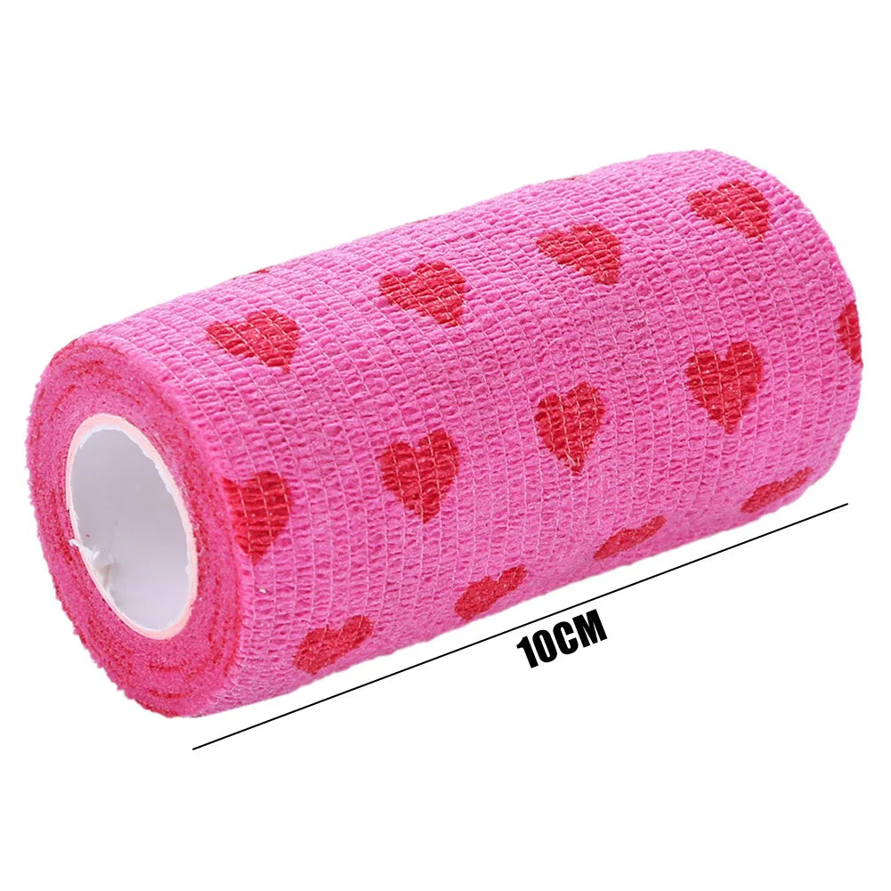 Pet Dog Cat Medical Breathable Elastic Bandage Non-woven Pet Self