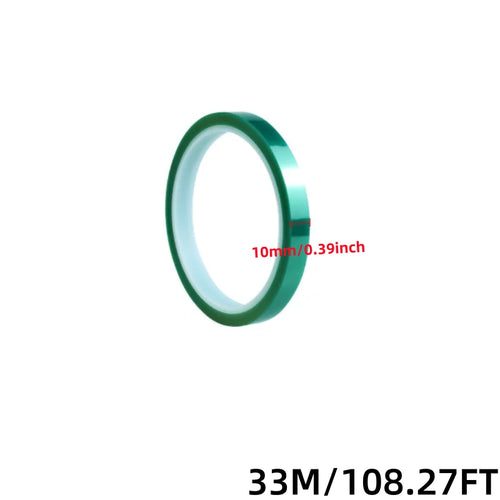 33M/Roll Green PET Film Tape High Temperature Heat Resistant PCB