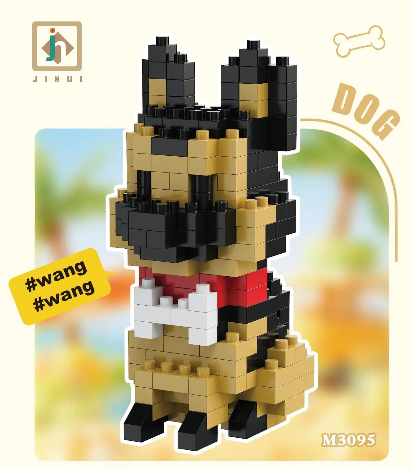 Variety Styled Cute Pet Dog Micro Mini Building Blocks Toys: Ideal