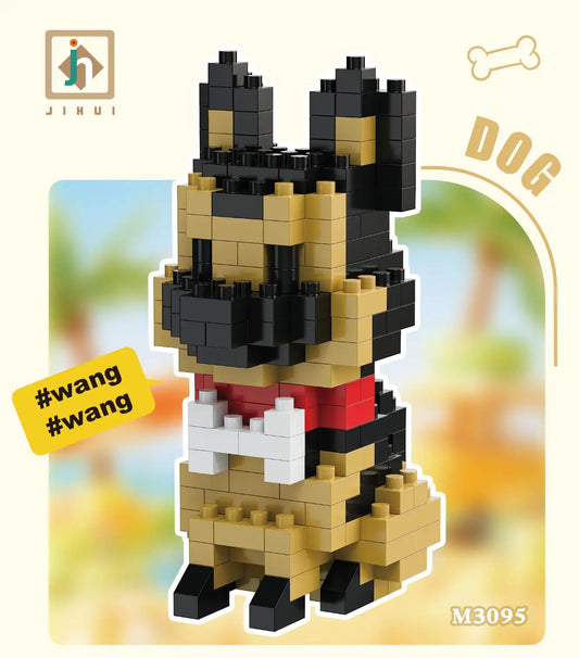 Variety Styled Cute Pet Dog Micro Mini Building Blocks Toys: Ideal