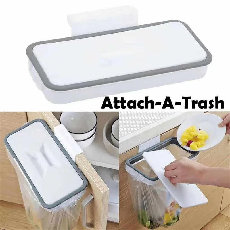 Trash Garbage Hanging Bag Hanger Durable Rubbish Holder Kitchen