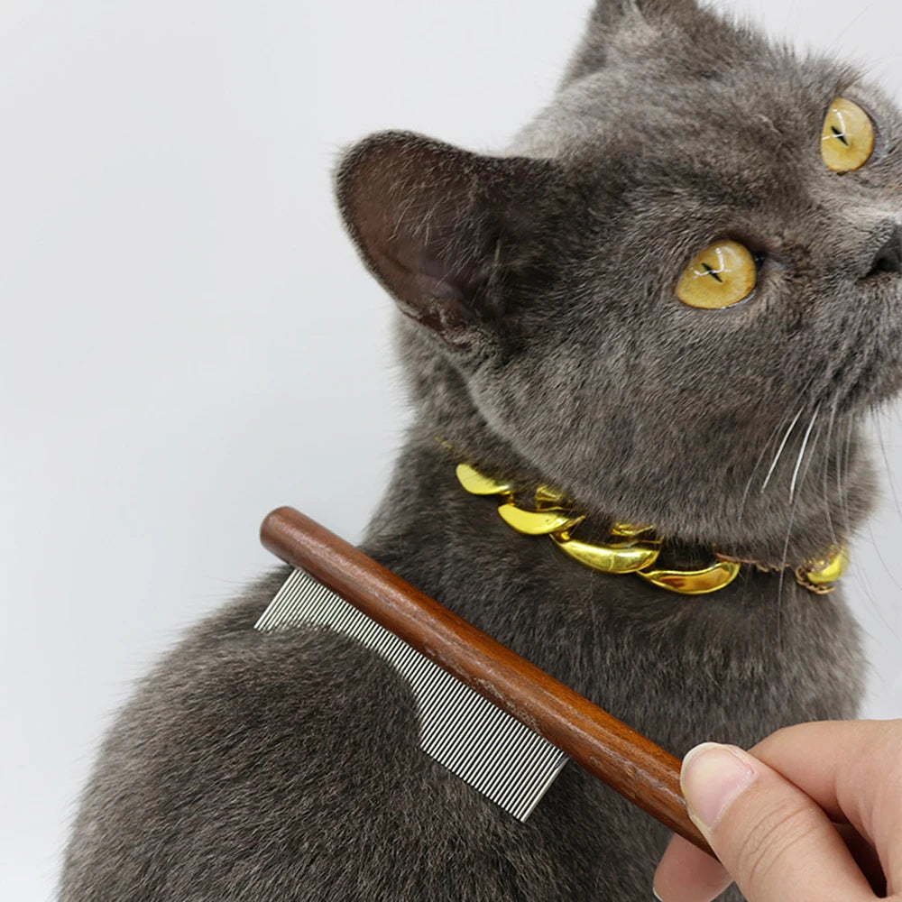 Cat Comb Cat Comb Brush Long Hair Cat Needle Comb Open Knots To Remove