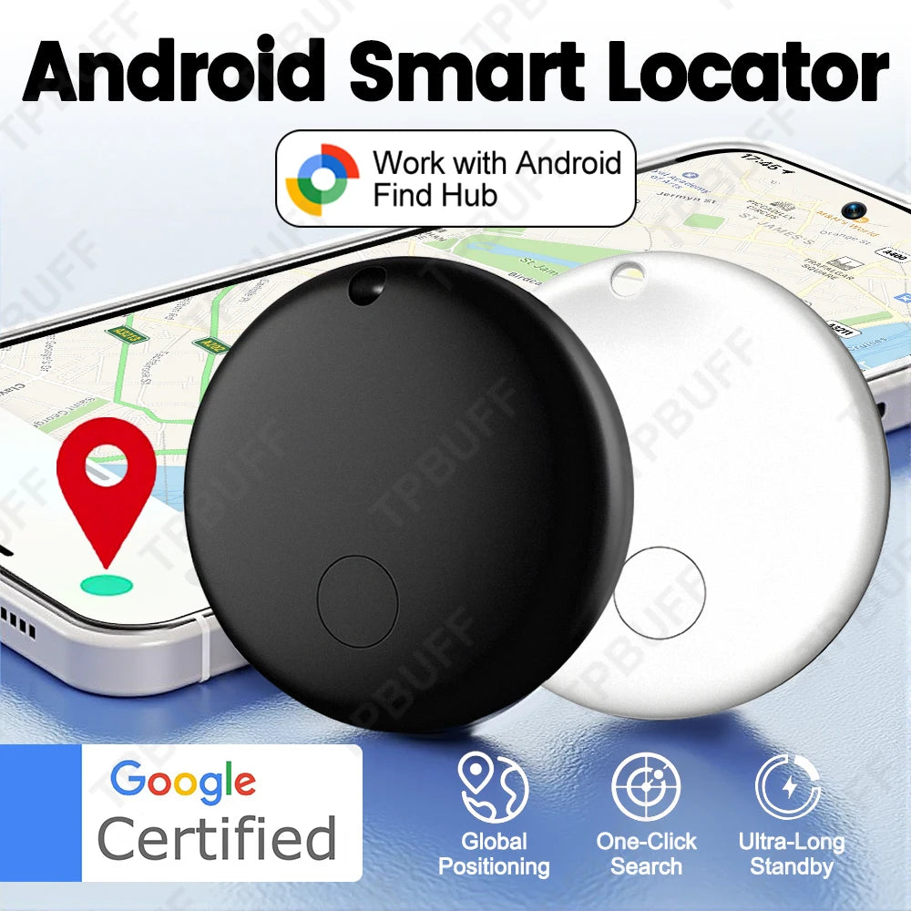 Smart GPS Tracker Works With google find my device tracker Pet Kids