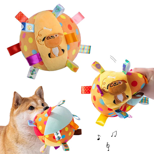 Interactive Ball Dog Toy for Aggressive Chewers Training Decompress