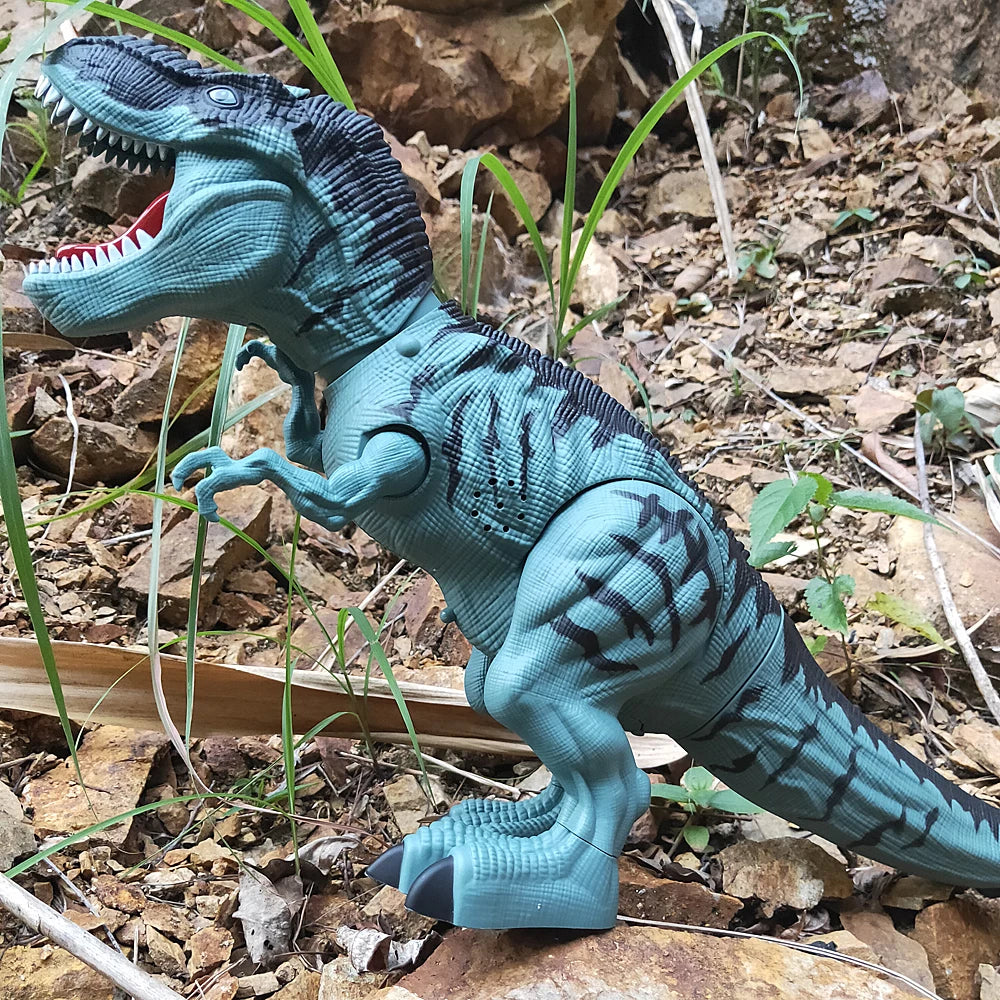 Electric Toy Large Size Walking Spray Lay Eggs Dinosaur Robot  for