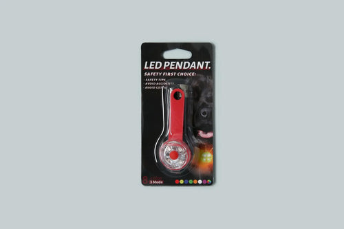 LED Pet Tracking Luminous Pendant Bright Ligh Dogs Collars Dog Wear