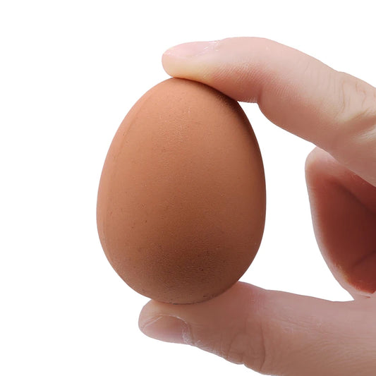 1 Pcs Novelty Bouncy Eggs Realistic Fake Rubber Bouncing BallsModel