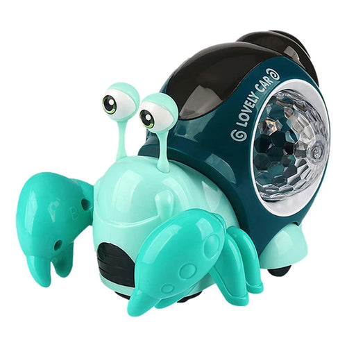 Crawling Crab Baby Toys With Music Light Up Interactive Musical Toys