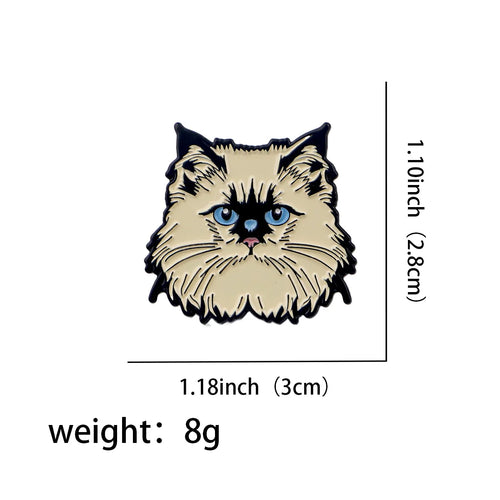 Cute Family Pet Dog Enamel Pins German Shepherd Husky French Bulldog