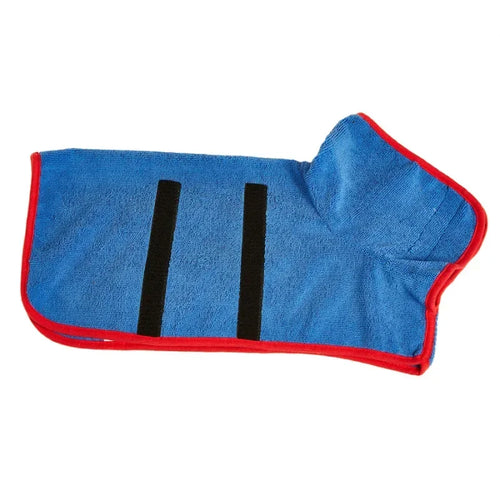 Dog Bathrobe Absorbent Pet Quick Drying Dog Bath Towel for Large Small