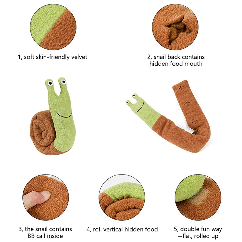 Pet Sniff Toy Squeaky Dog Decryption Interactive Toy For Foraging