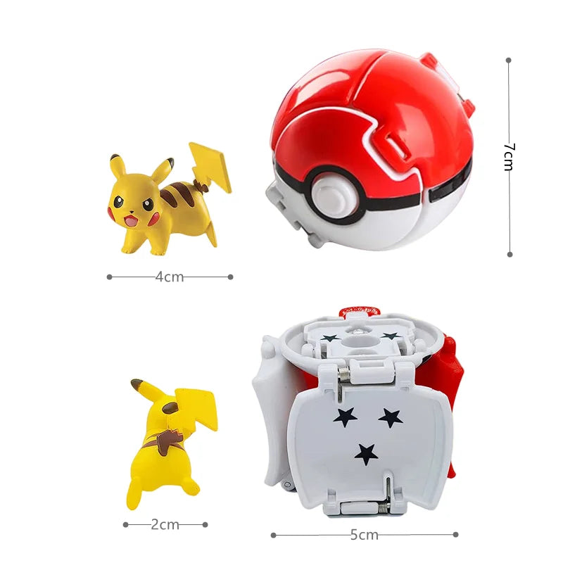 Pokemon Elf Ball Pokeball Anime Figure Cartoons Pikachu Charizard