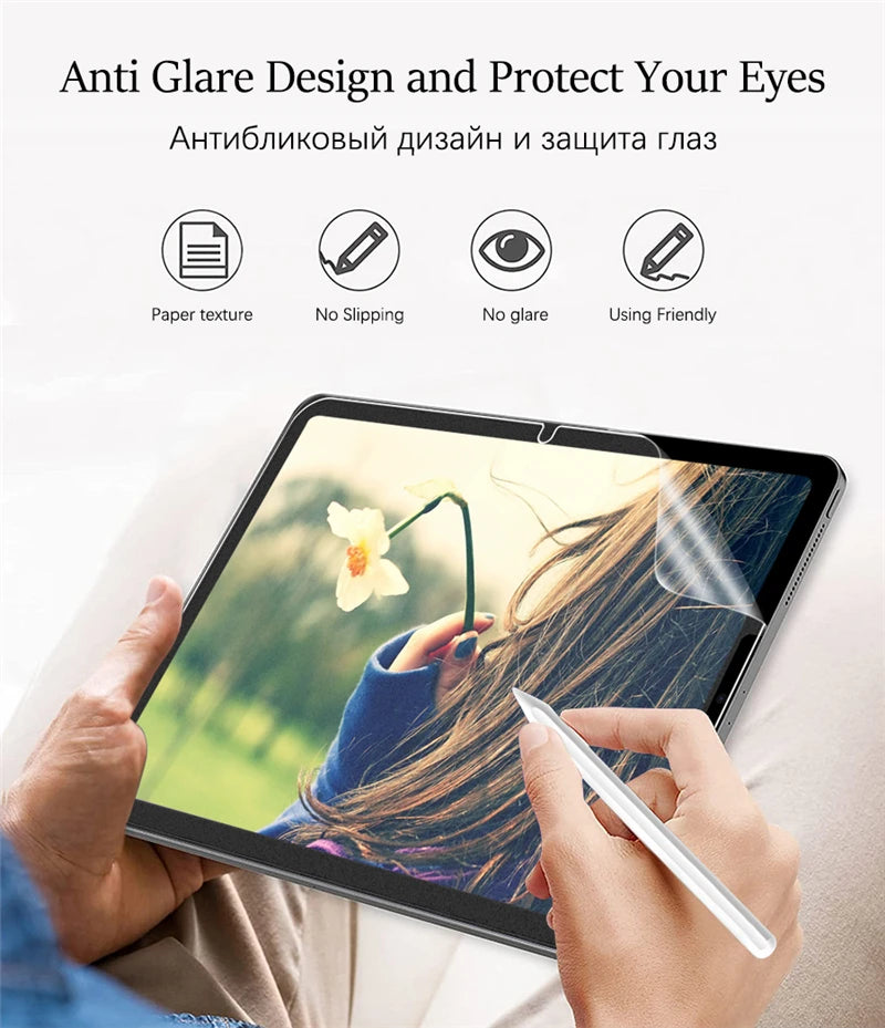 3Pcs Paper Feel Like Screen Protector for Lenovo Xiaoxin Pad Pro GT