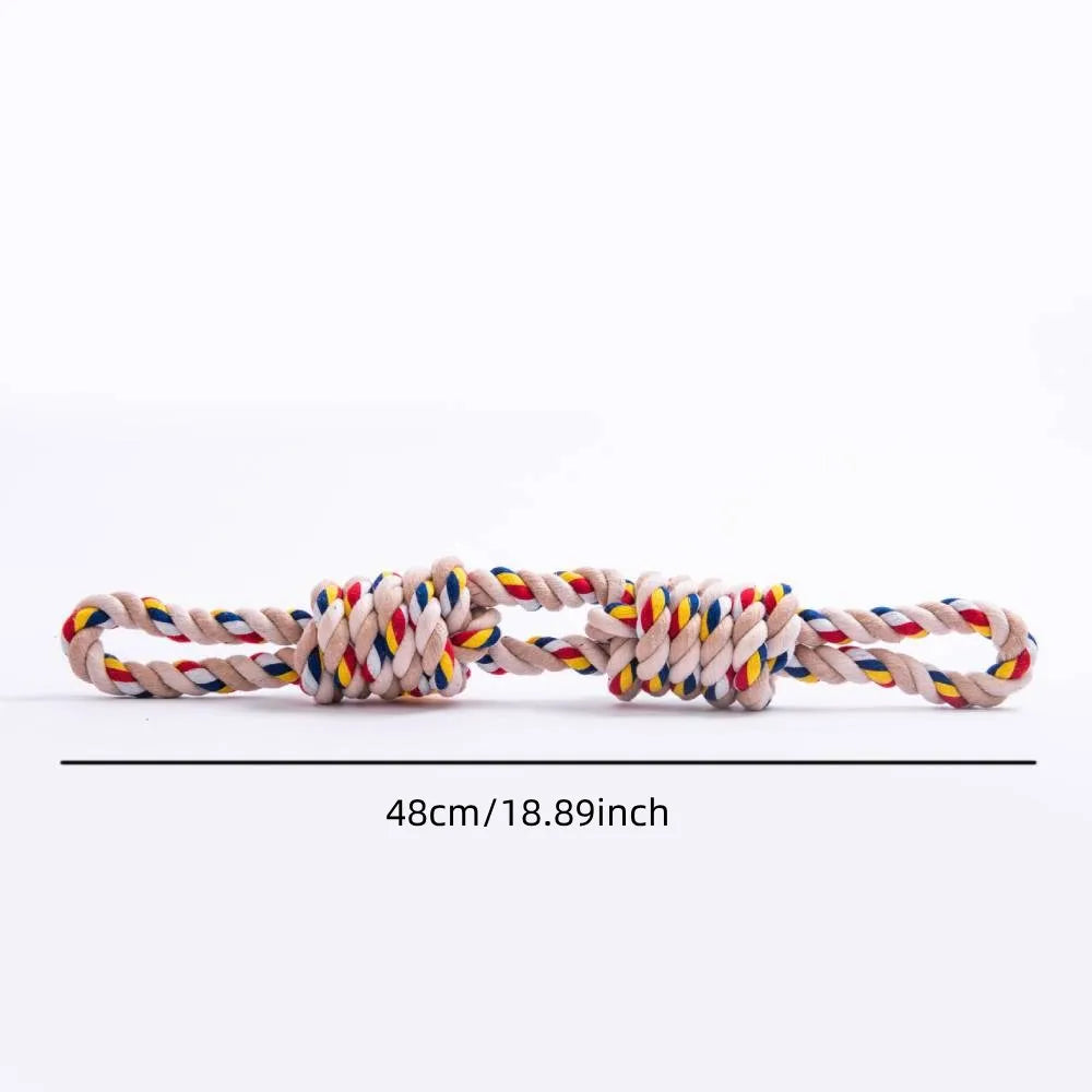 Pet Indestructible Toy For Medium Large Dogs Tough Nature Cotton Rope