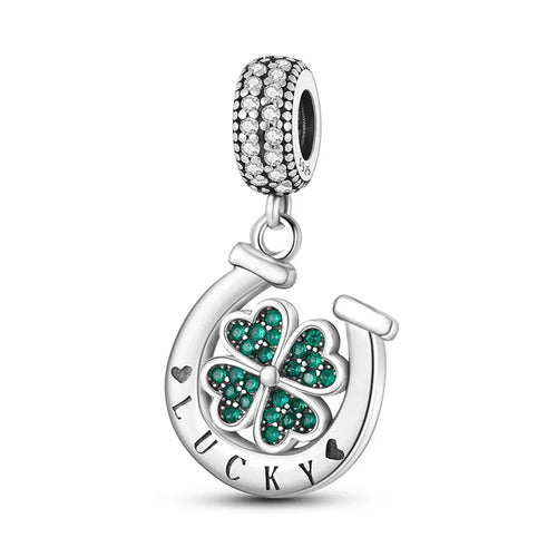 Silver Plated Travel Sunflower Lucky Charms Fit Original Pandora