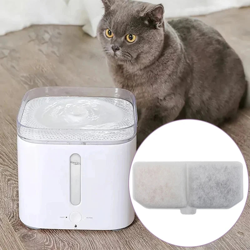 10/5PCS Cat Water Fountain Replacement Filter Elements Pet Drinking