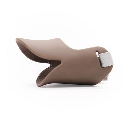 Dogf Bite Duck Mouth Shape Dog Mouth Cover Silicone Biteproof Pet