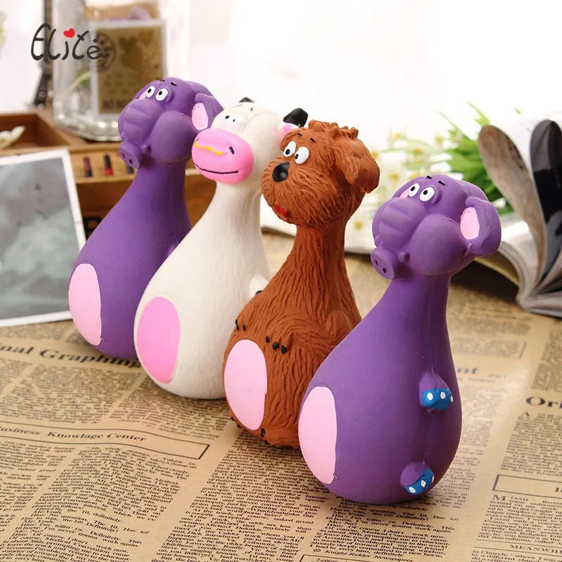 Dog Voice Toy Cartoon Shape Teddy Fadou Teeth Grinding Cleaning