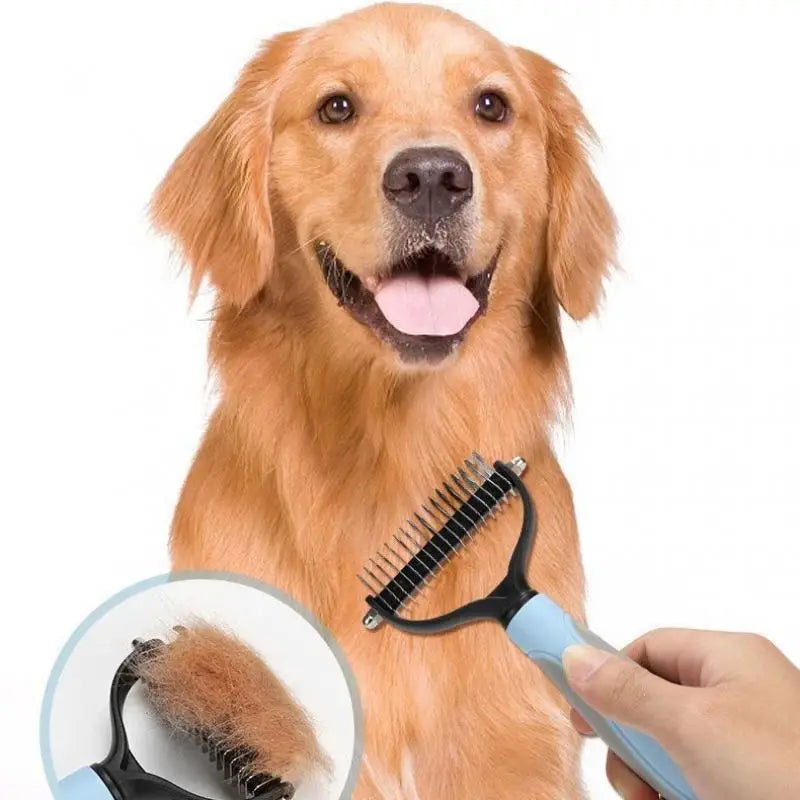 New Professional Pet Cat Hair Removal Comb Brush Dog Grooming Shedding