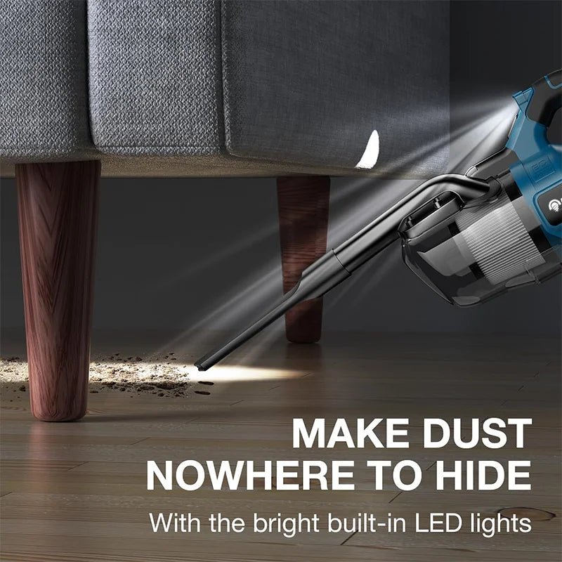 Electric Goddess Cordless Handheld Vacuum Cleaner Portable Floor