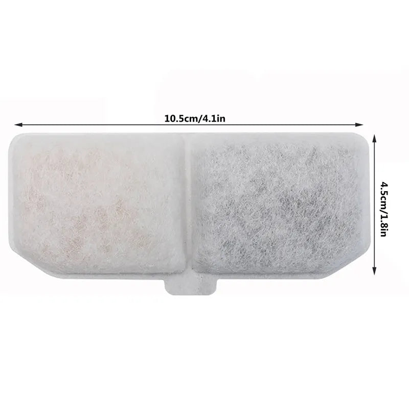 10pcs Cat Water Fountain Filter Replacement Filters Pet Cats Water