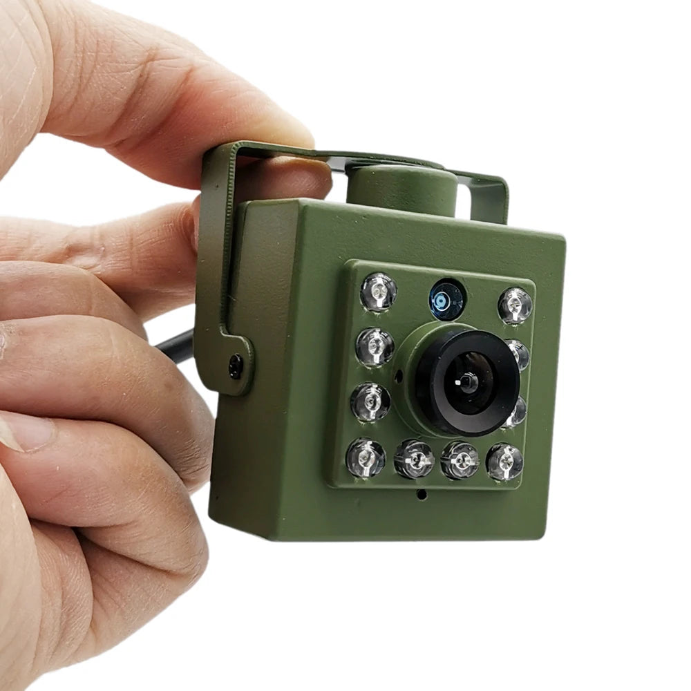 Green Wifi Bird Box Camera Audio 1920P 1080P IR CUT Night Vision RTSP