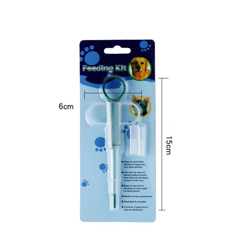 Pet feeding syringe safe and comfortable pet cat dog feeding medicine