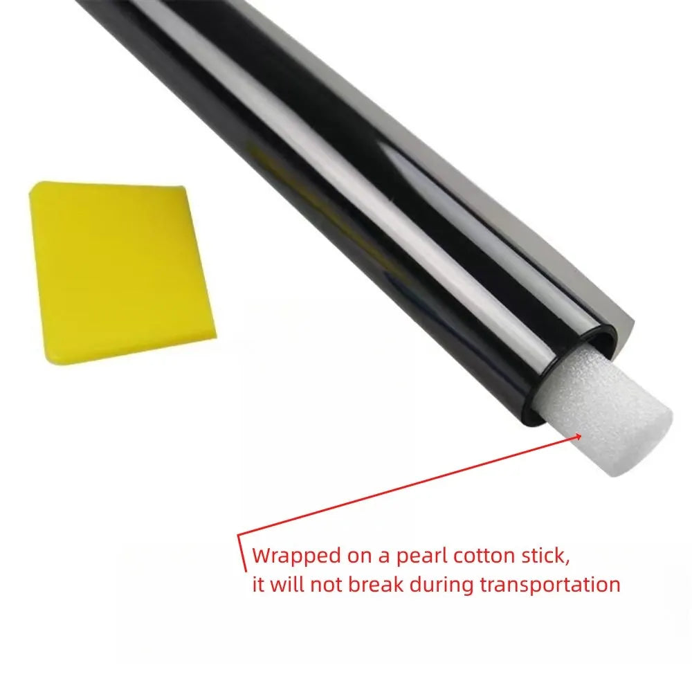 3Mx50CM VLT Black Car Window Foils Tinting Film Home Window Glass