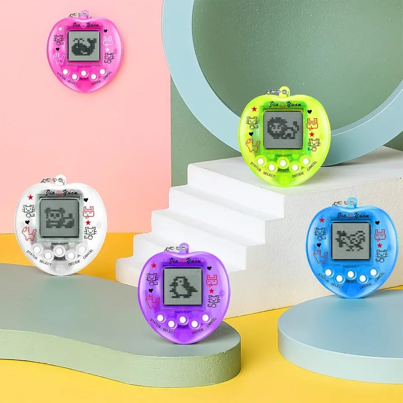 Virtual Pets Keychain for Kids Electronic Digital Pet Christmas Retro