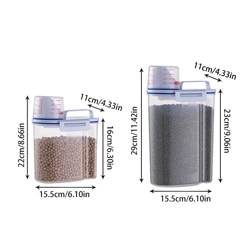 Premium Pet Food Storage Container with Airtight Seal - Durable, Large