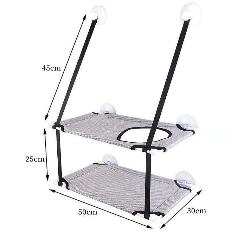 Cat Hammock Window Bed Kitten Sunny Seat Hanging Mount Beds Cat Sofa