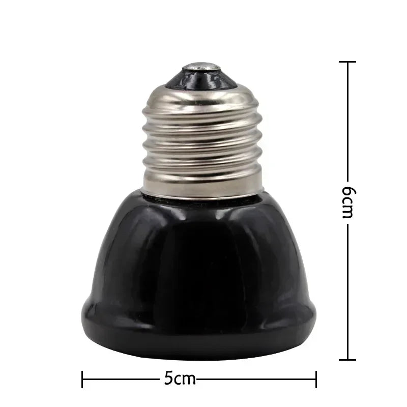 Ceramic Heated Incubation Lamp, Infrared Lamp, Infrared Light Bulb,
