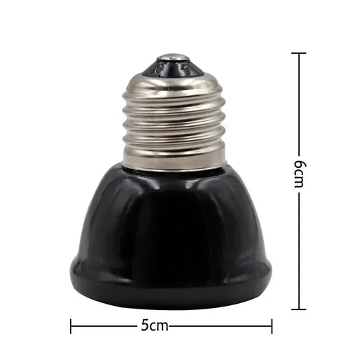 Ceramic Heated Incubation Lamp, Infrared Lamp, Infrared Light Bulb,