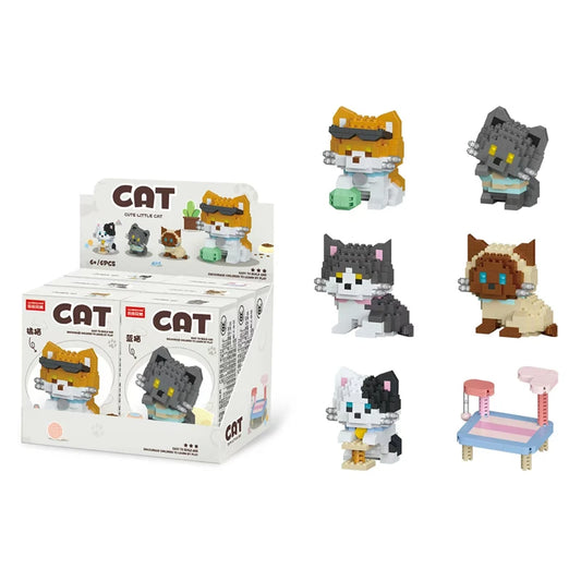 Hot Selling Particle Assembly Building Blocks Pet Cat Dog Assembly