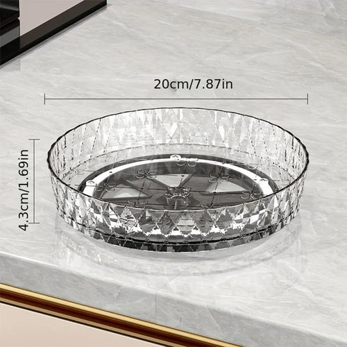 306° Rotatable Multifunctional Storage Shelf for Kitchen Countertop