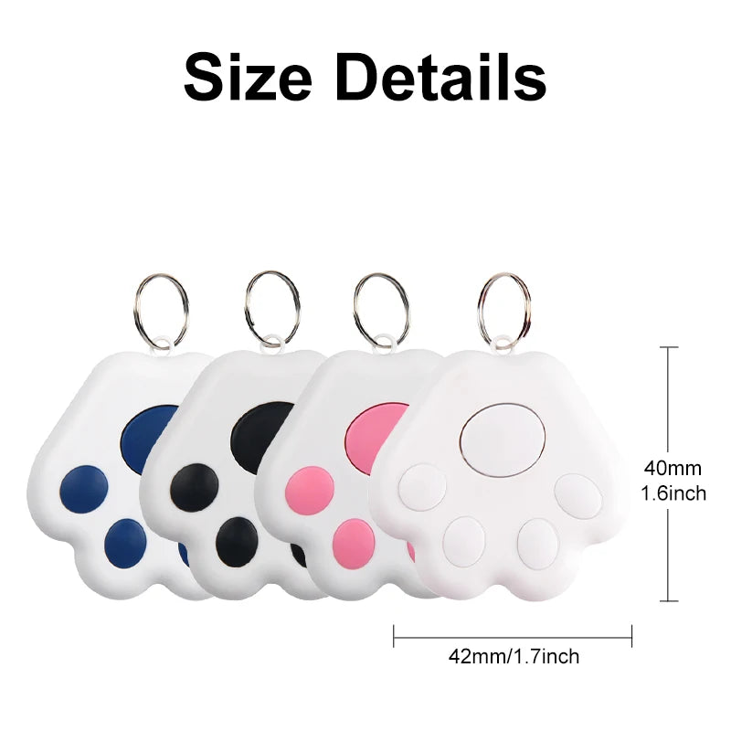 Mini GPS Tracker Key Kids Bag Finder Dog Cat Pet Locator Smart