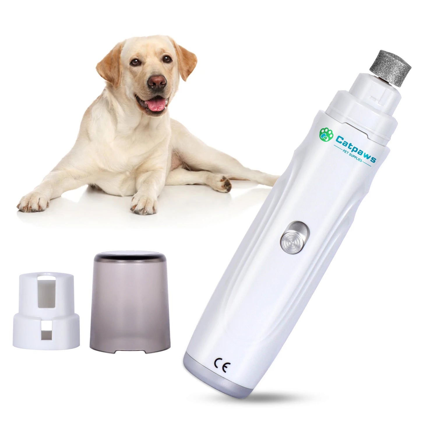 Dog Nail Grinder USB Rechargeable Electric Pet Paws Clipper & Trimmer