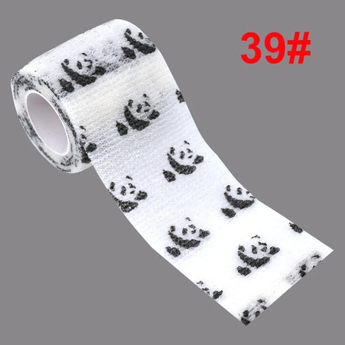 Animal Pattern Printed Self Adhesive Elastic Bandage 4.5m Sports Wrap