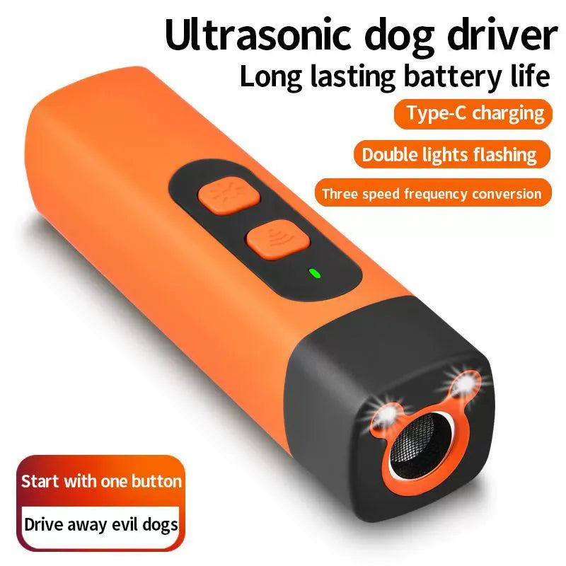 Pet Training Control Device Rechargeable Ultrasonic Dog Barking