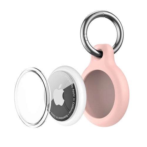 Waterproof Cover for Apple Airtag Holder Keychain with Anti-Lost