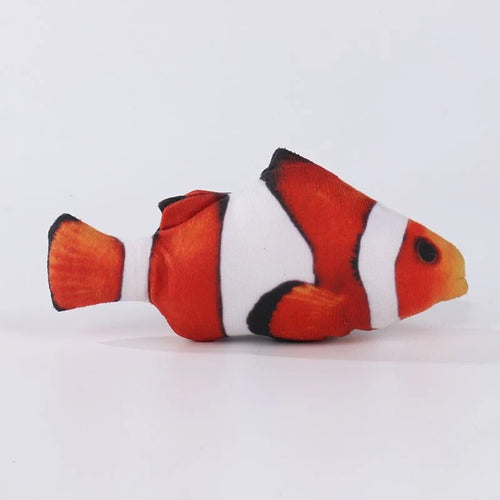Hot sale of cat-teasing toys simulation fish tear-teasing cat chew