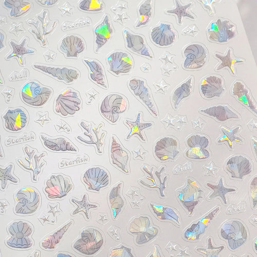 1 pc 5D Chinese style camellia nail sticker Vernal Equinox peach