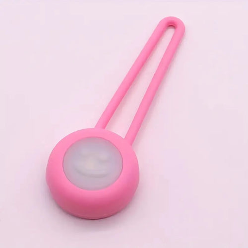 1pc Pet Luminous Pendant, Dog LED Walking Dog Night Silicone Hanging