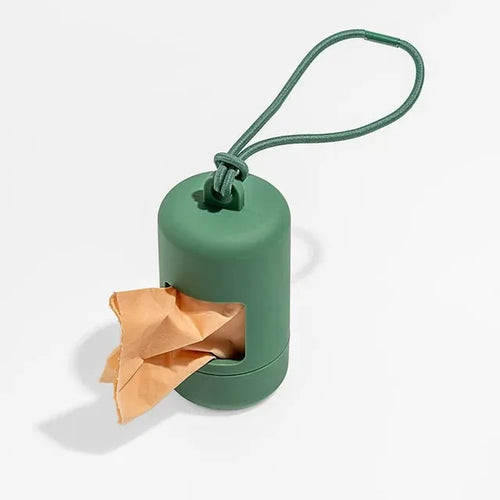 Dog Poop Bag Carrier Portable Pet Waste Bag Dispenser Luxury Stylish