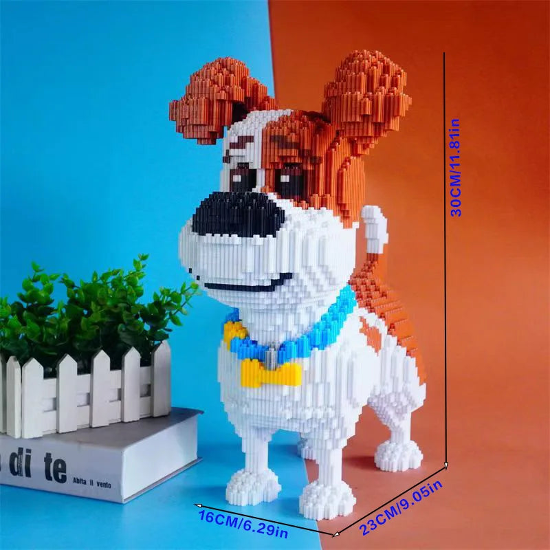 5000 Pcs Pet Dog Building Blocks Holiday and Birthday Gifts Party