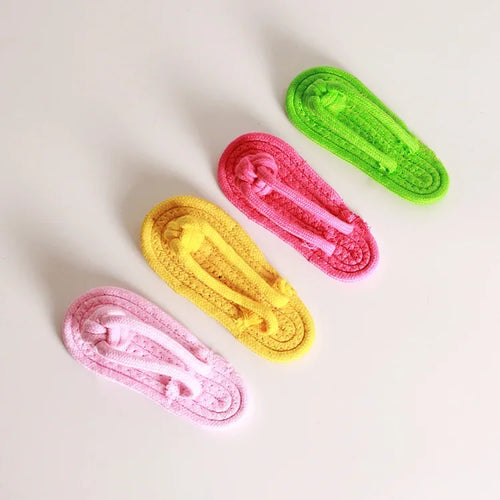 Dog Chewing Toy Cotton Slipper Rope Toy for Small Large Dogs  Pet