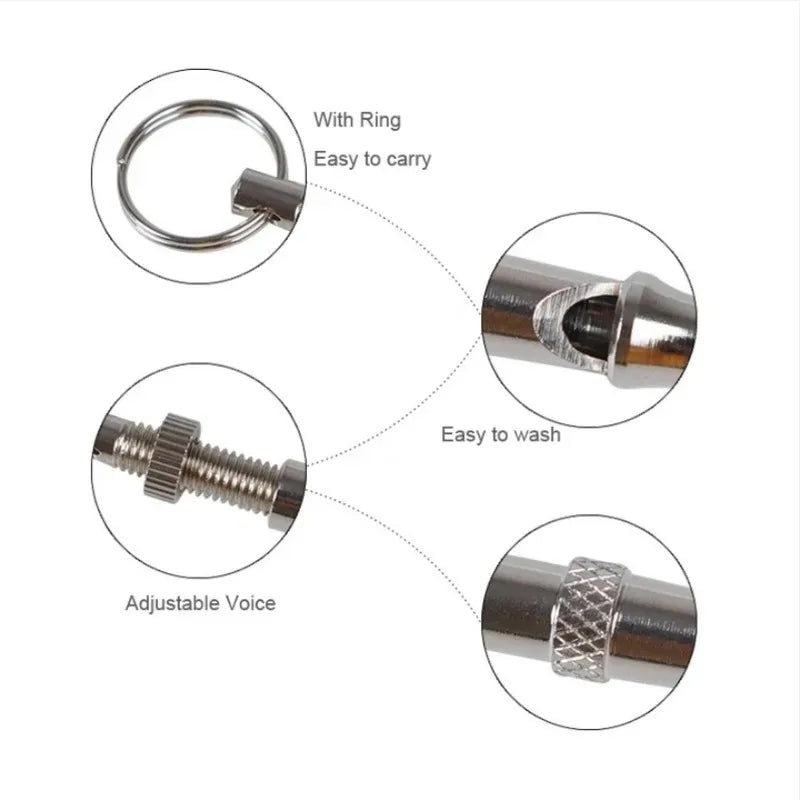 Dog Training Whistle Stop Barking Device Ultrasonic Training Flute