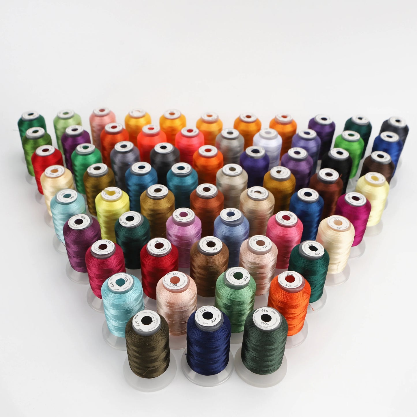 4/5 Brother Colors Set Premium Polyester Embroidery Thread 500 Meters
