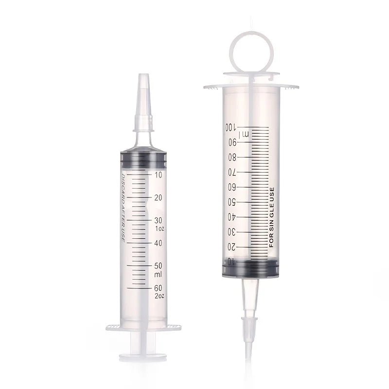 20-500ml Syringe Feeding Tools For Pets Large Capacity Plastic Syringe